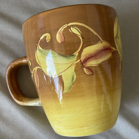 Thanksgiving Coffee Cups Laurie Gates Coronado Collection Set 3 Chilli Pepper - Picture 9 of 11